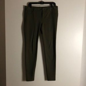 Ny&co. Olive green jeggings